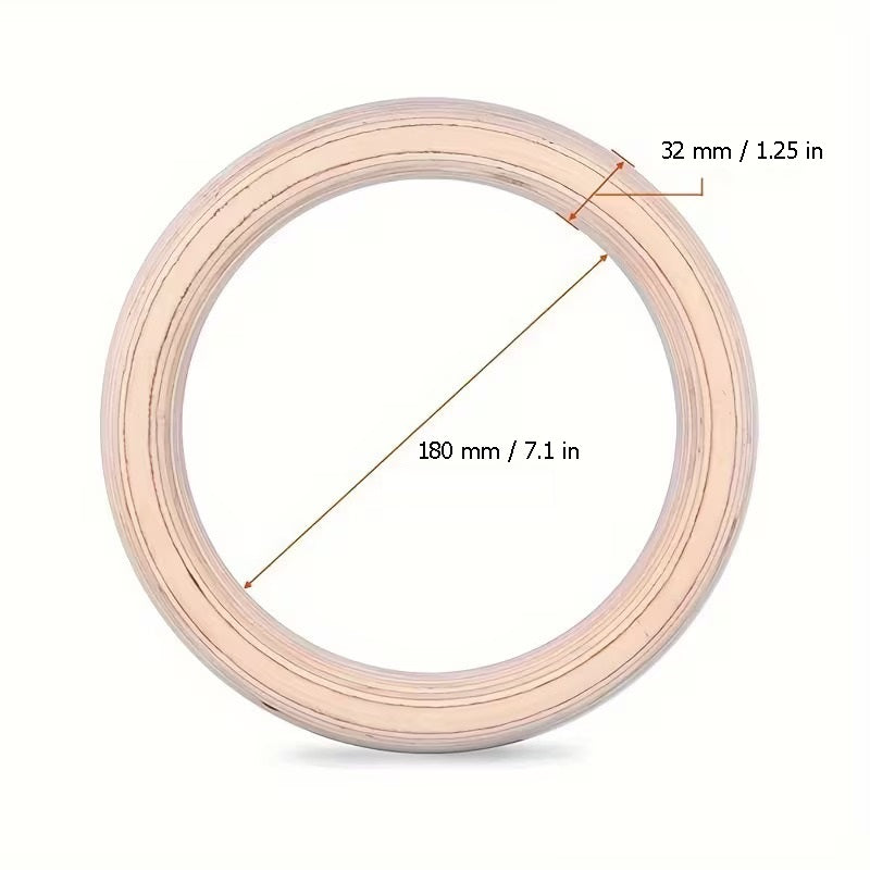 CrossFit Rings with straps